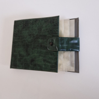 Dark green single folder