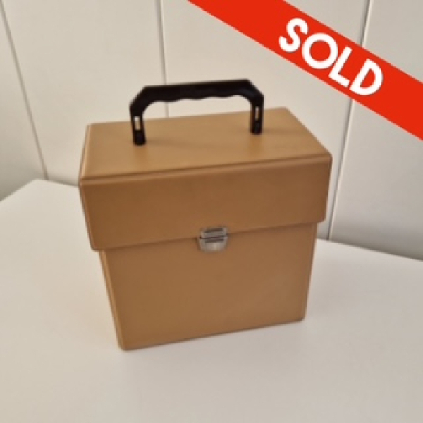 Single koffertje beige bruin