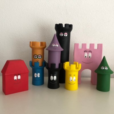 Barbapapa stackable castle