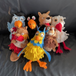 7x Daily Fables handpuppets 1st