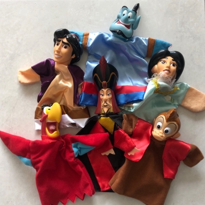 Aladdin handpuppets