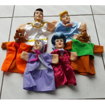 Little Mermaid hand puppets