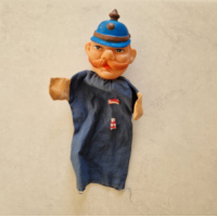 5 Vintage handpuppets