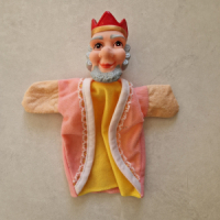 5 Vintage handpuppets