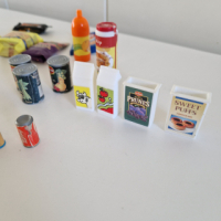 Poppenhuis / winkeltje - houten meubel