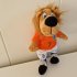 Orange Loeki the lion