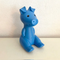 Ikea spaarvarken blauw