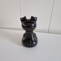 Ikea spaarvarken zwart keramiek