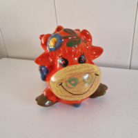 Flower Power cow money bank