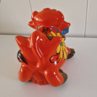 Flower Power cow money bank