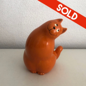 Red cat money bank