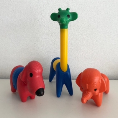 Tupperware Animal toys