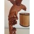 Wooden bird lamp - handmade