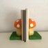 Mushroom bookends