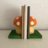 Mushroom bookends