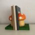 Mushroom bookends