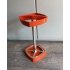 Orange umbrella stand - space age