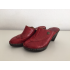 Red ladies clogs